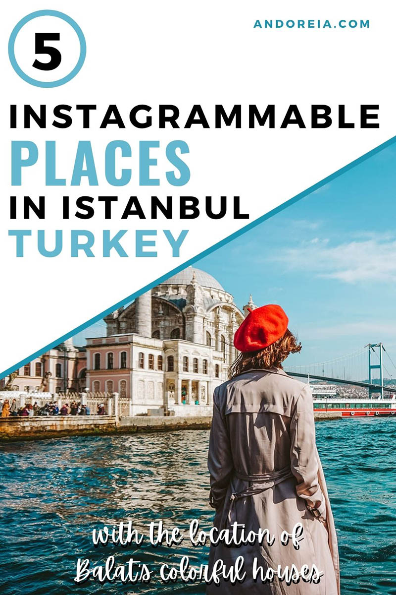 instagrammable places in istanbul, turkey