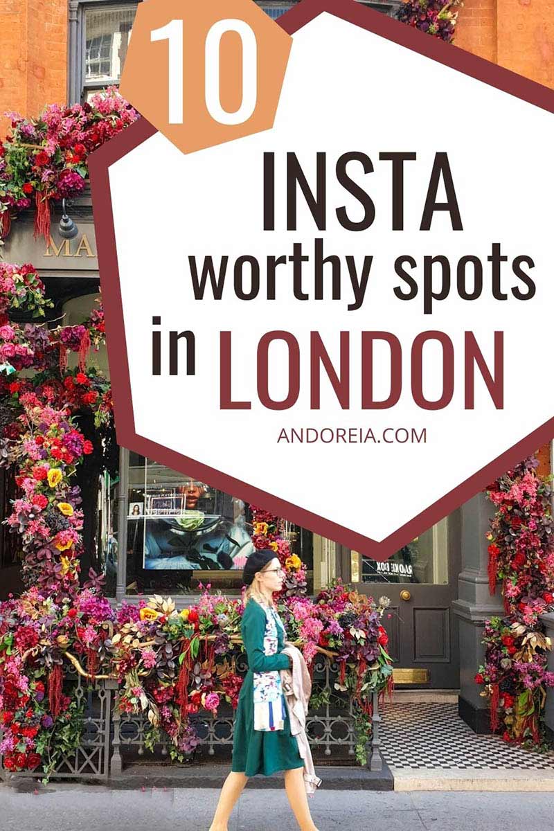 10 instagrammable spots in london