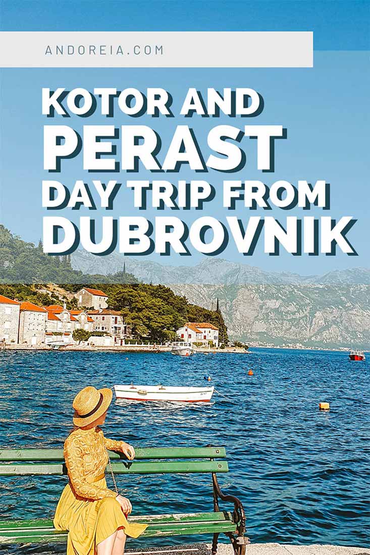 dubrovnik to kotor: montenegro day trip