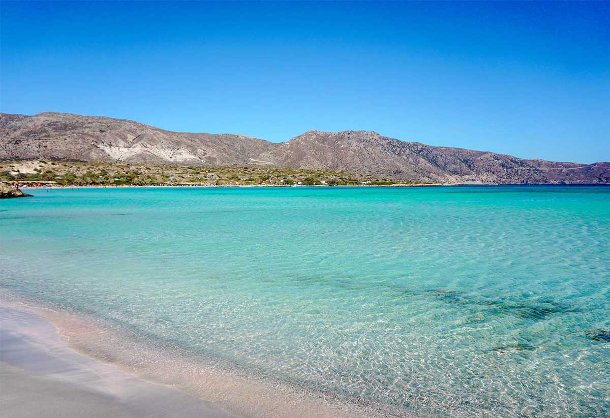 visit elafonisi beach crete greece