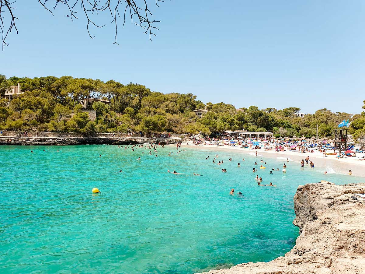 mallorca 3 days itinerary: cala mondrago