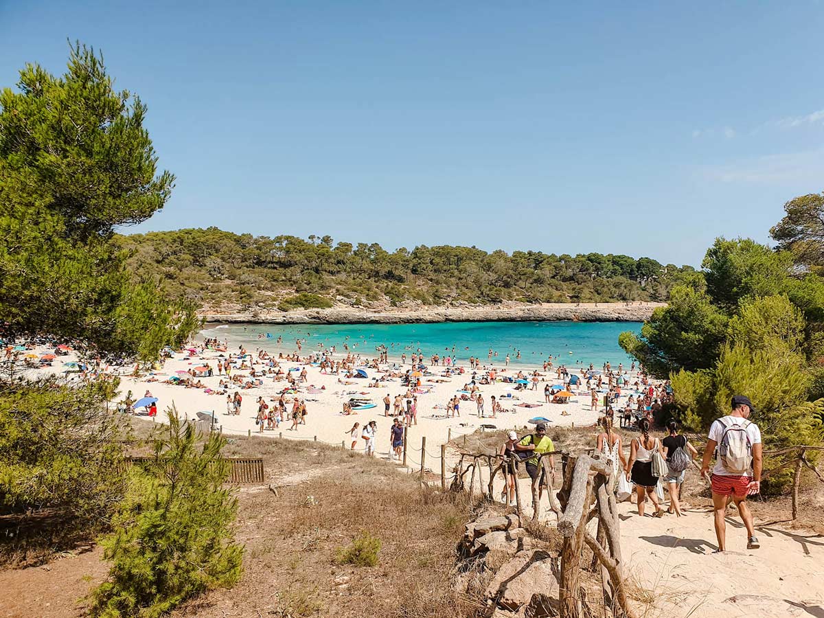 mallorca 3 days itinerary: s'amarador beach