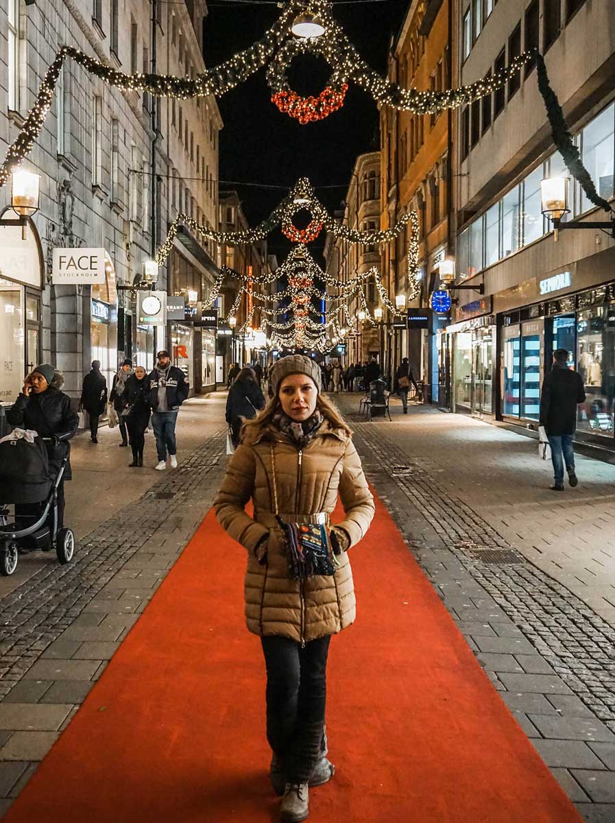 Christmas markets in Stockholm Sweden