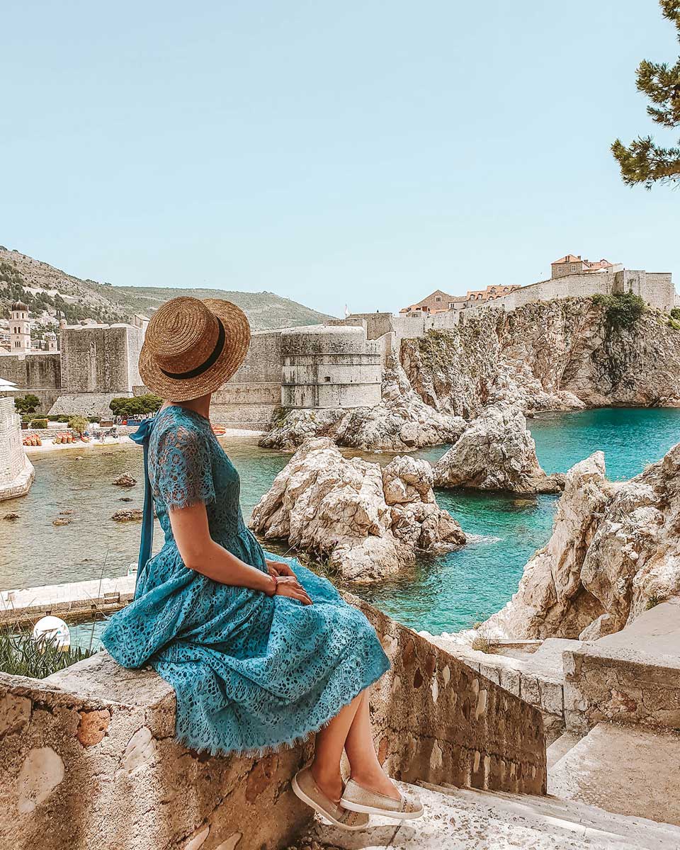 most instagrammable spots in dubrovnik croatia