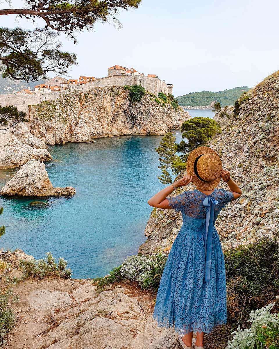 dubrovnik old town viewpoint