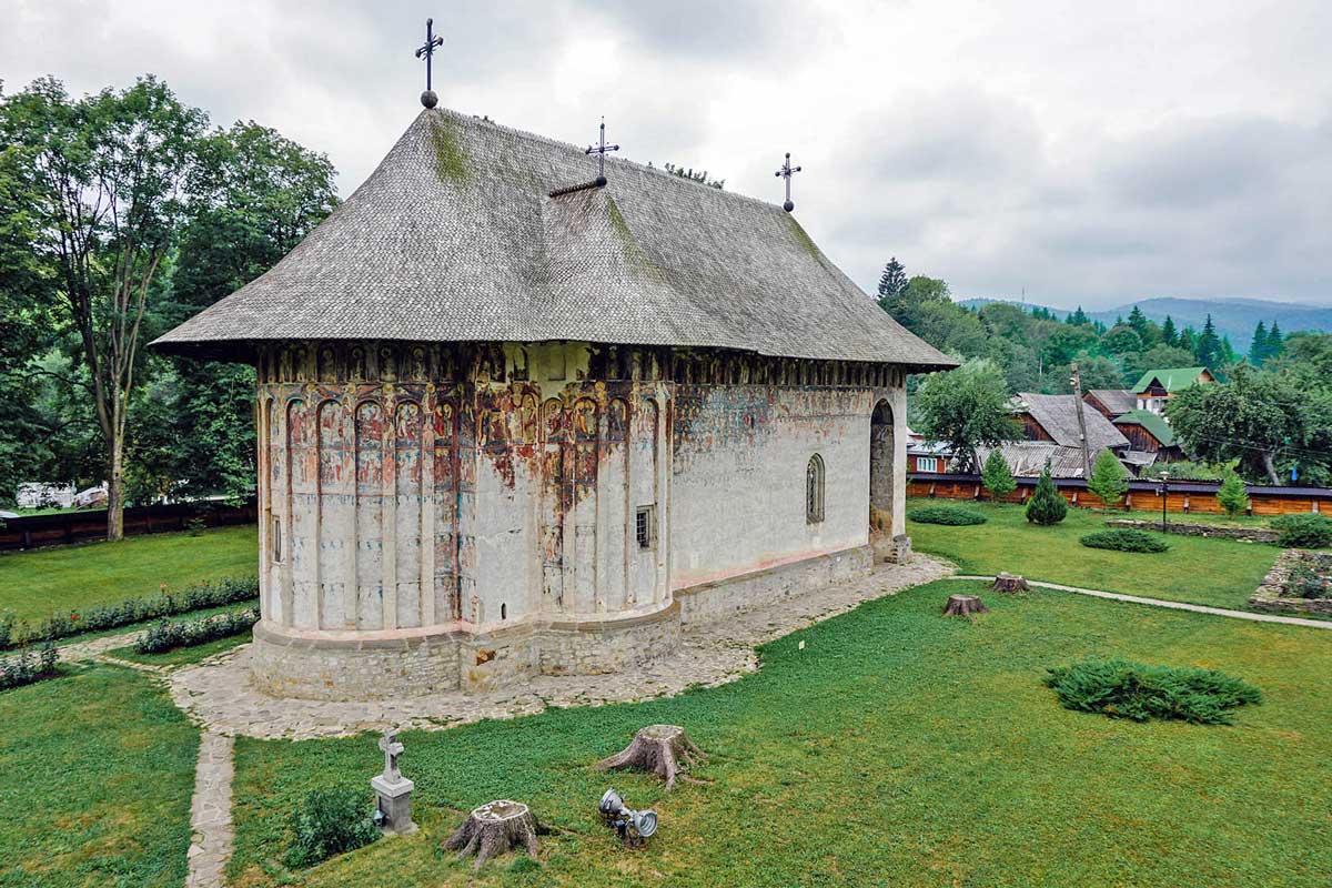 humor monastery in bucovina