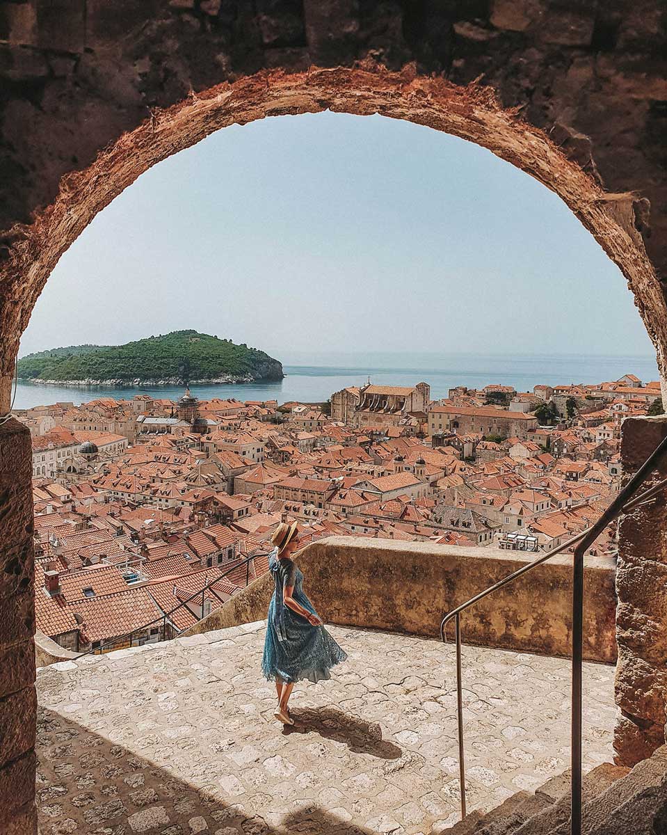 most instagrammable places in Dubrovnik, Croatia