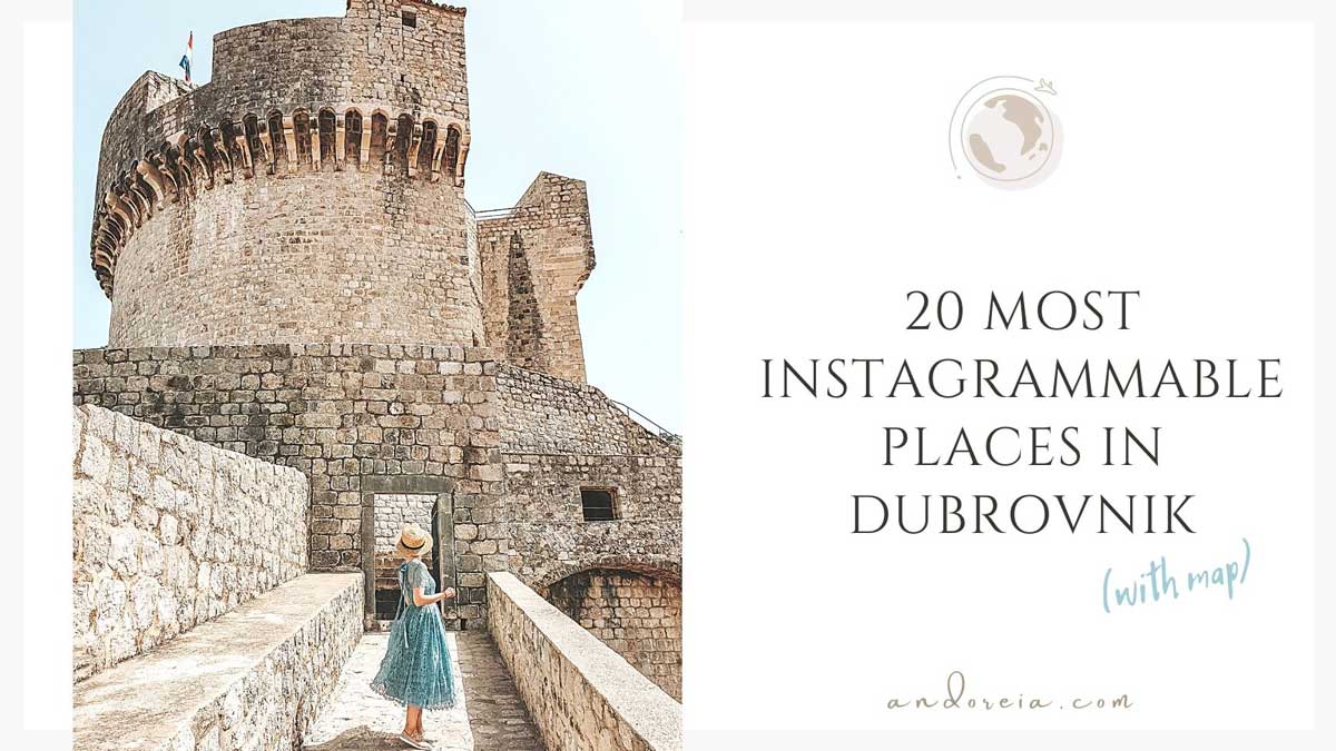most Instagrammable spots in Dubrovnik