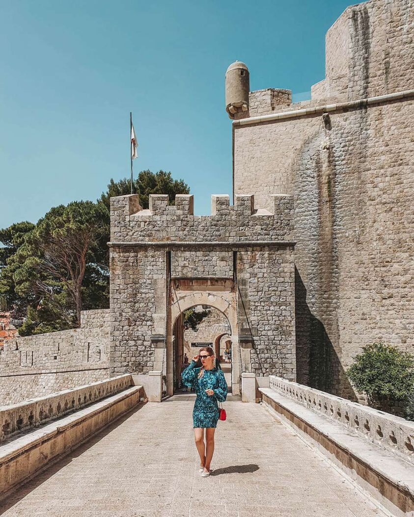 Dubrovnik Instagram spots - Ploce Gate