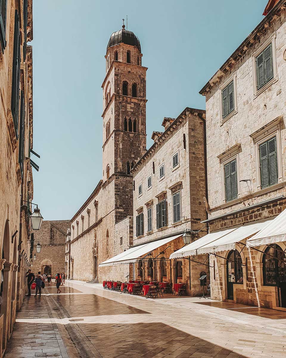 stradun insta worthy places in dubrovnik