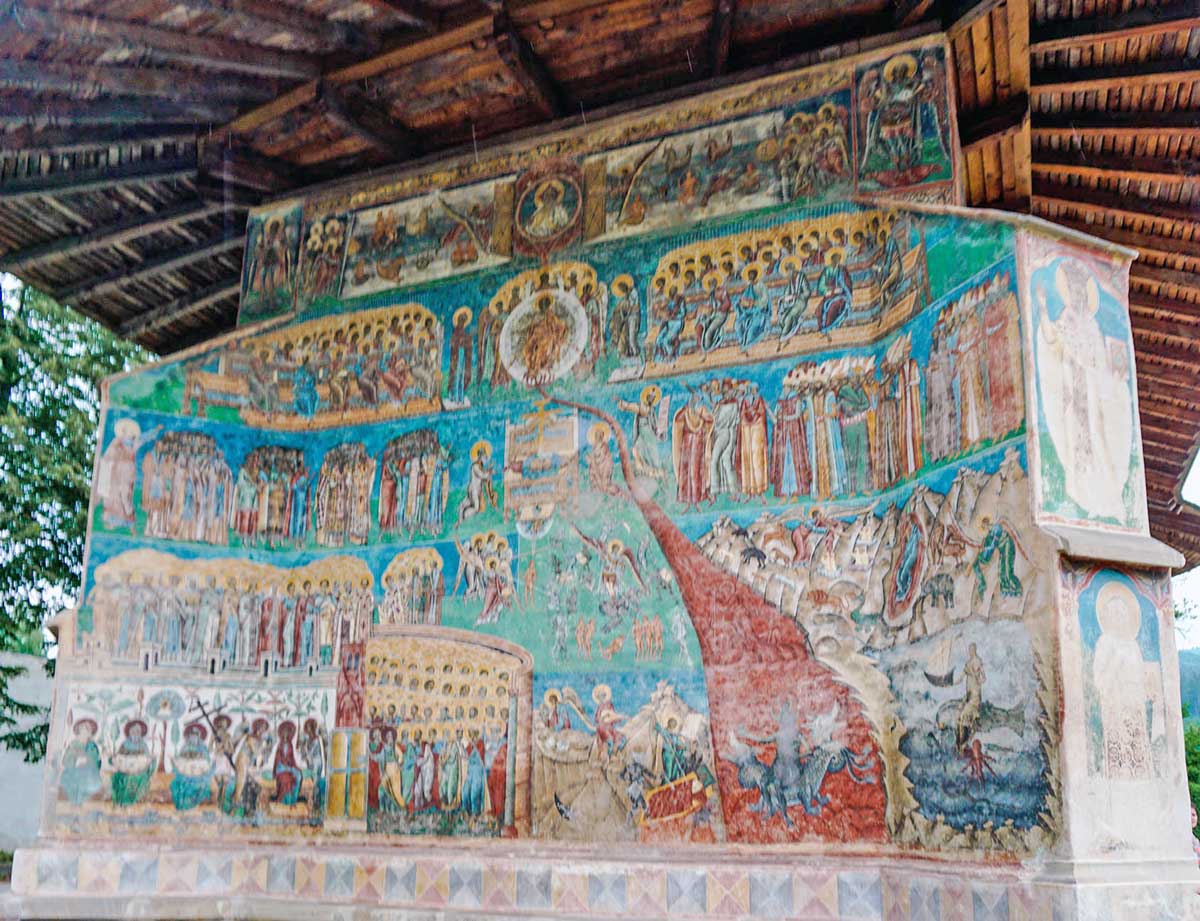 Bucovina painted churches: Voronet