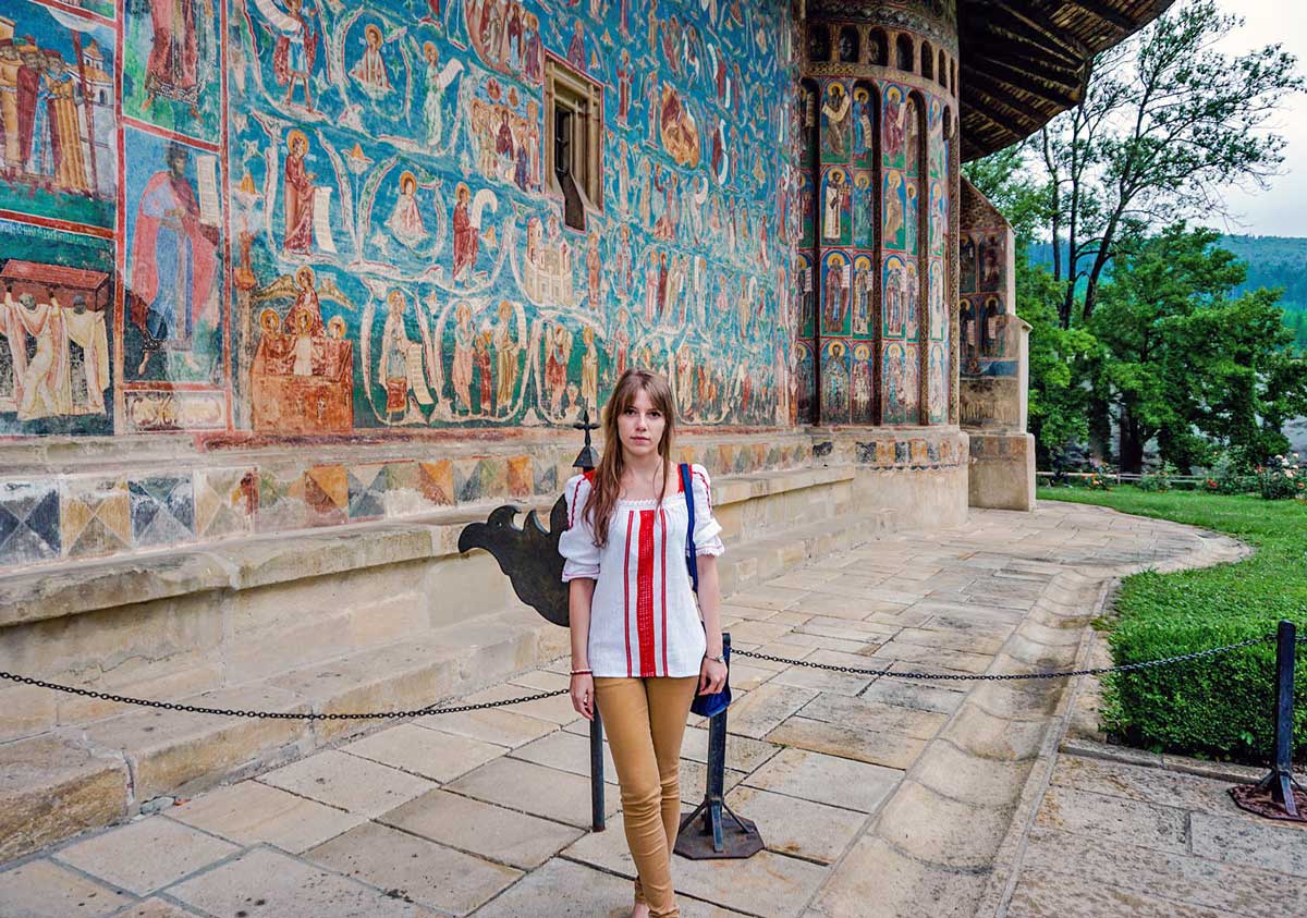 voronet monastery in bucovina