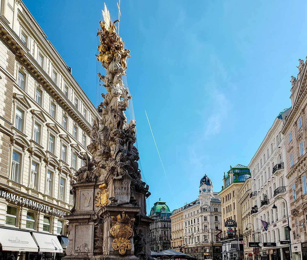 graben street in vienna