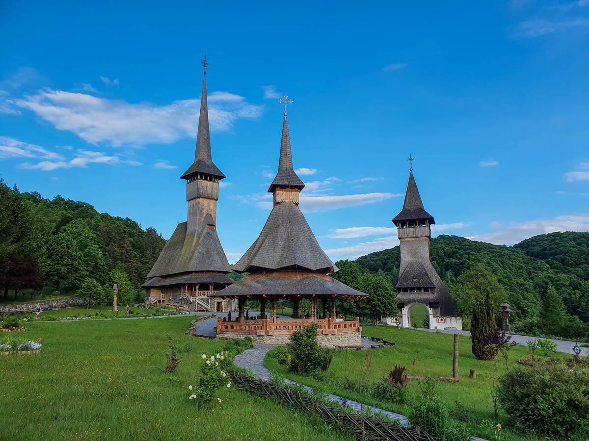 Barsana Monastery in Maramures Romania