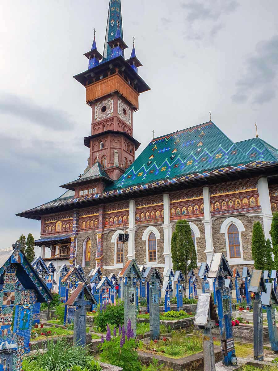 The Merry Cemetery in Sapanta, Maramures