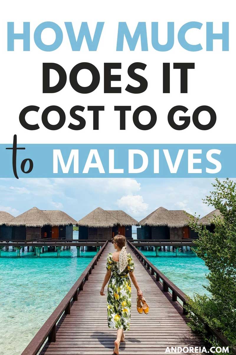 maldives visit cost