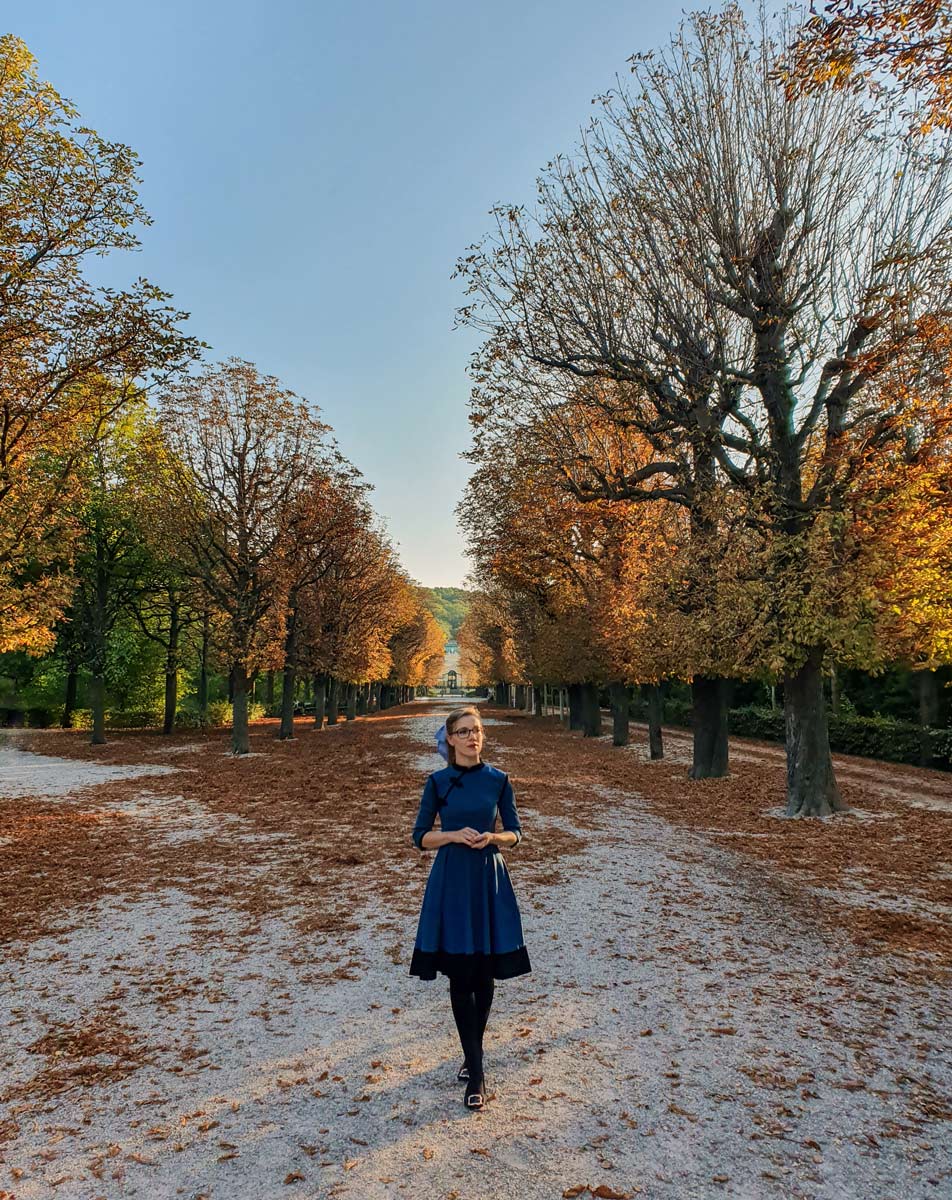 schonbrunn park - instagrammable places in vienna