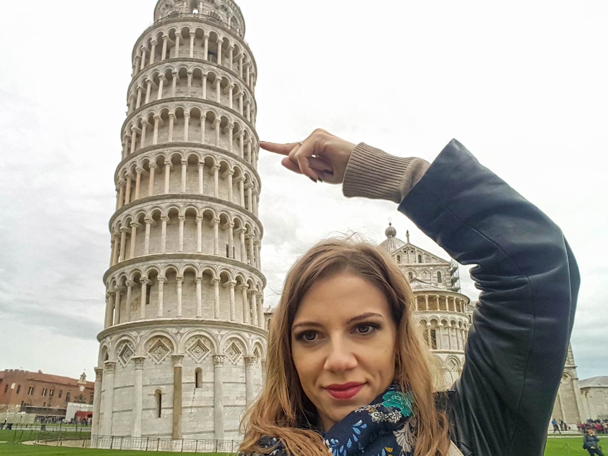 the leaning tower of pisa