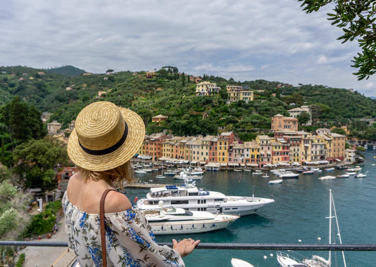 famous places in italy: portofino