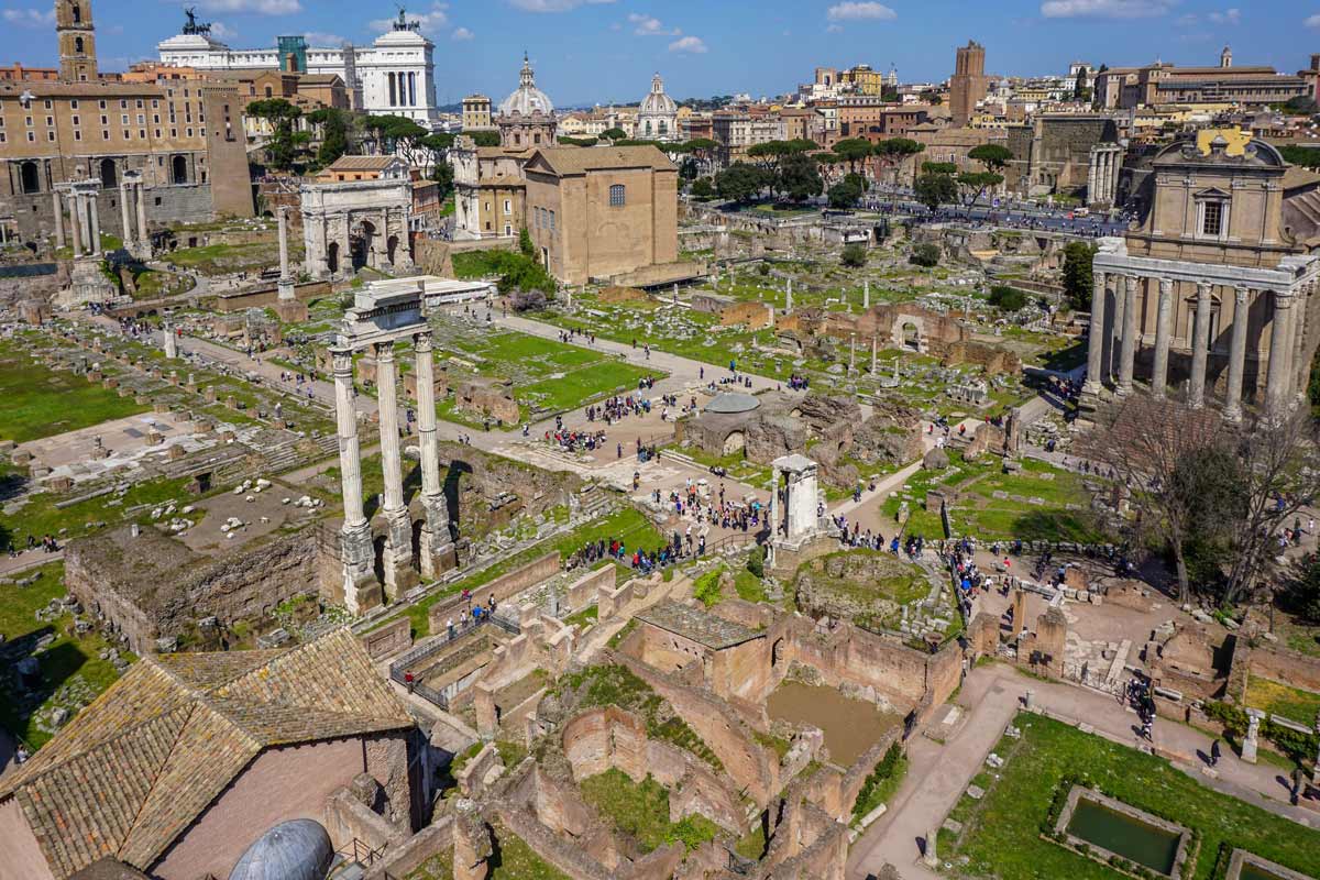 Roman forum - Rome, Italy