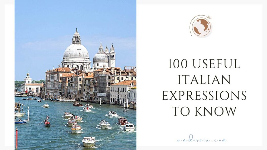 useful Italian expressions to know