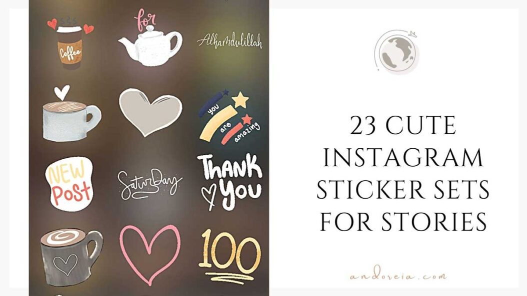 cute instagram story stickers
