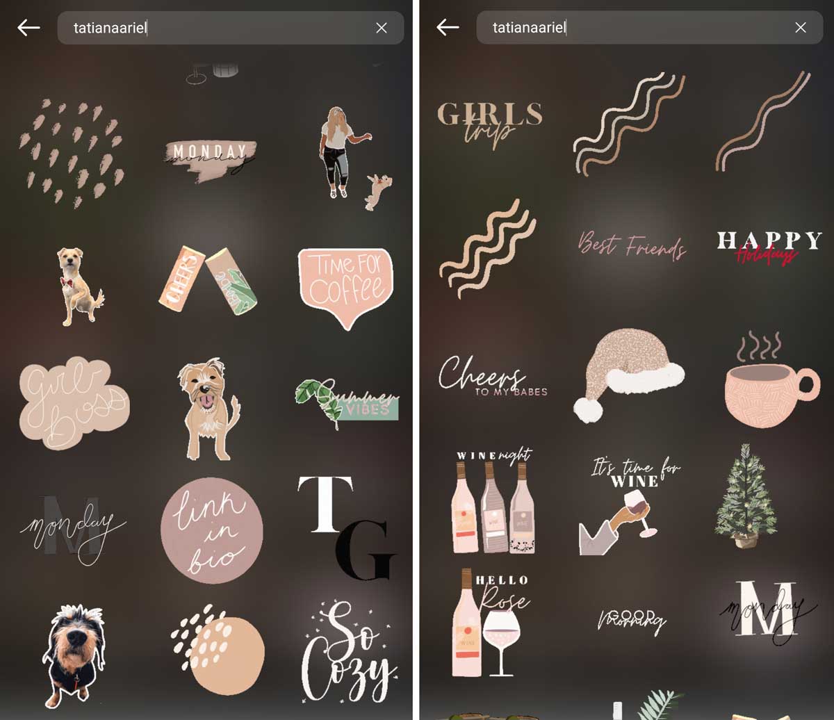 fun and cute stickers for Instagram stories