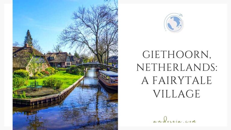 Giethoorn village in Netherlands