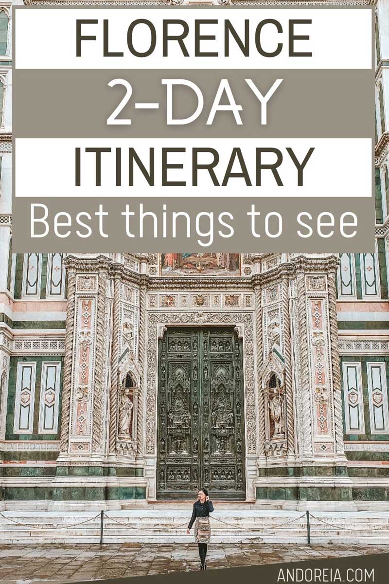 how to spend 2 days in Florence: best things to see and do