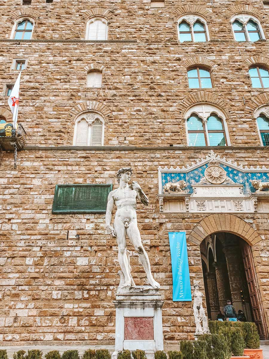 Piazza della Signoria David