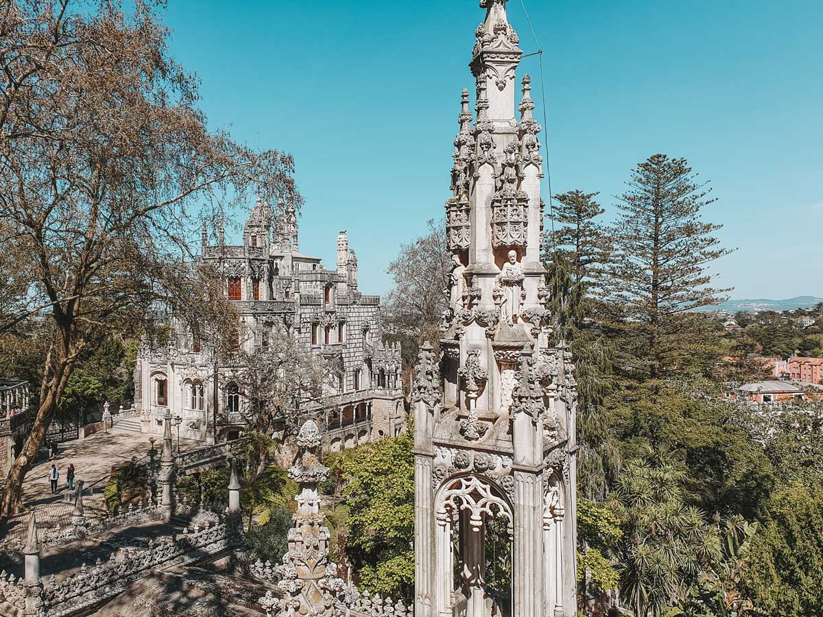 Quinta da Regaleira is a unique location that you can visit on a Sintra day trip from Lisbon