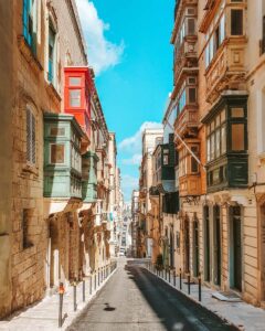 Malta Instagram spots: Valletta streets