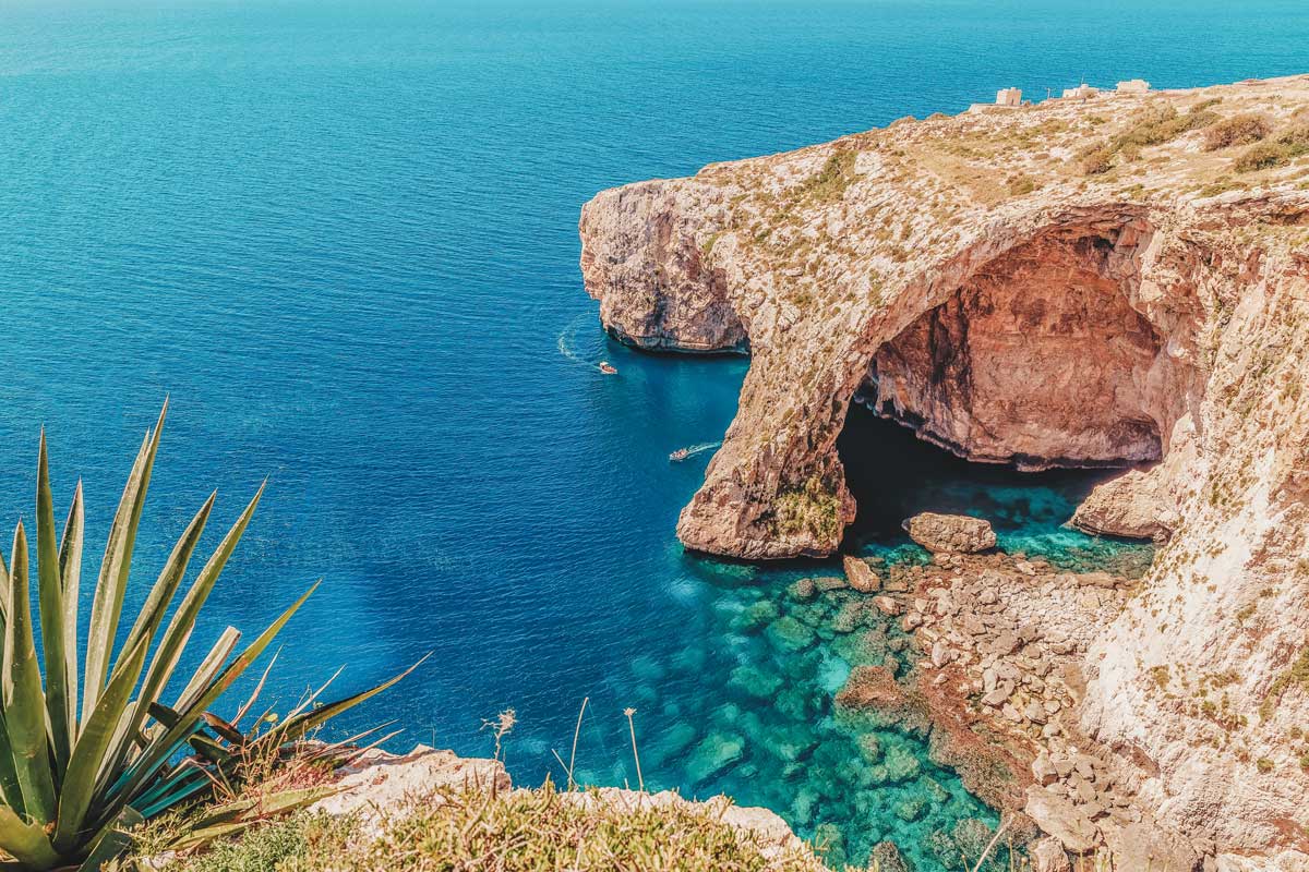 Blue Grotto in Malta