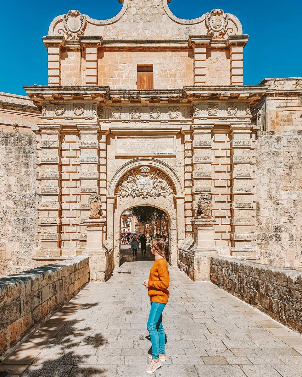 Mdina Gate, Malta