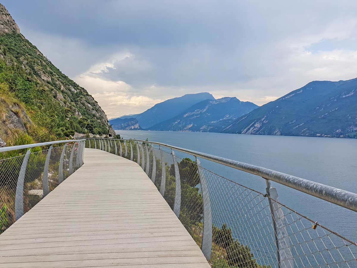 Ciclopista del Garda, Limone sul Garda