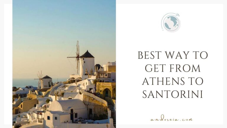 Best Way to Get from Athens to Santorini