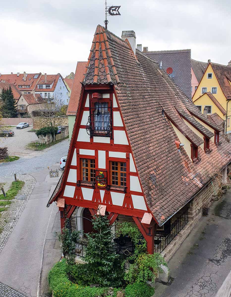 The blacksmith's house in Rothenburg ob der Tauber