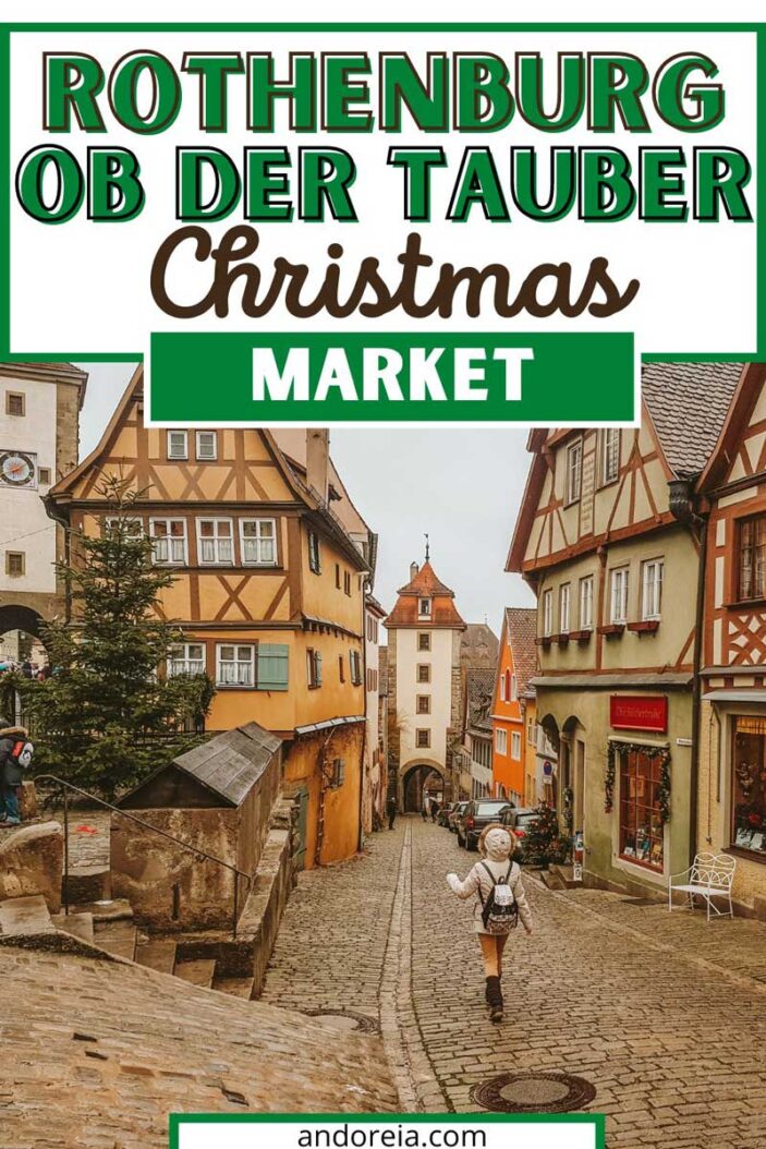 Visiting Rothenburg ob der Tauber Christmas Market