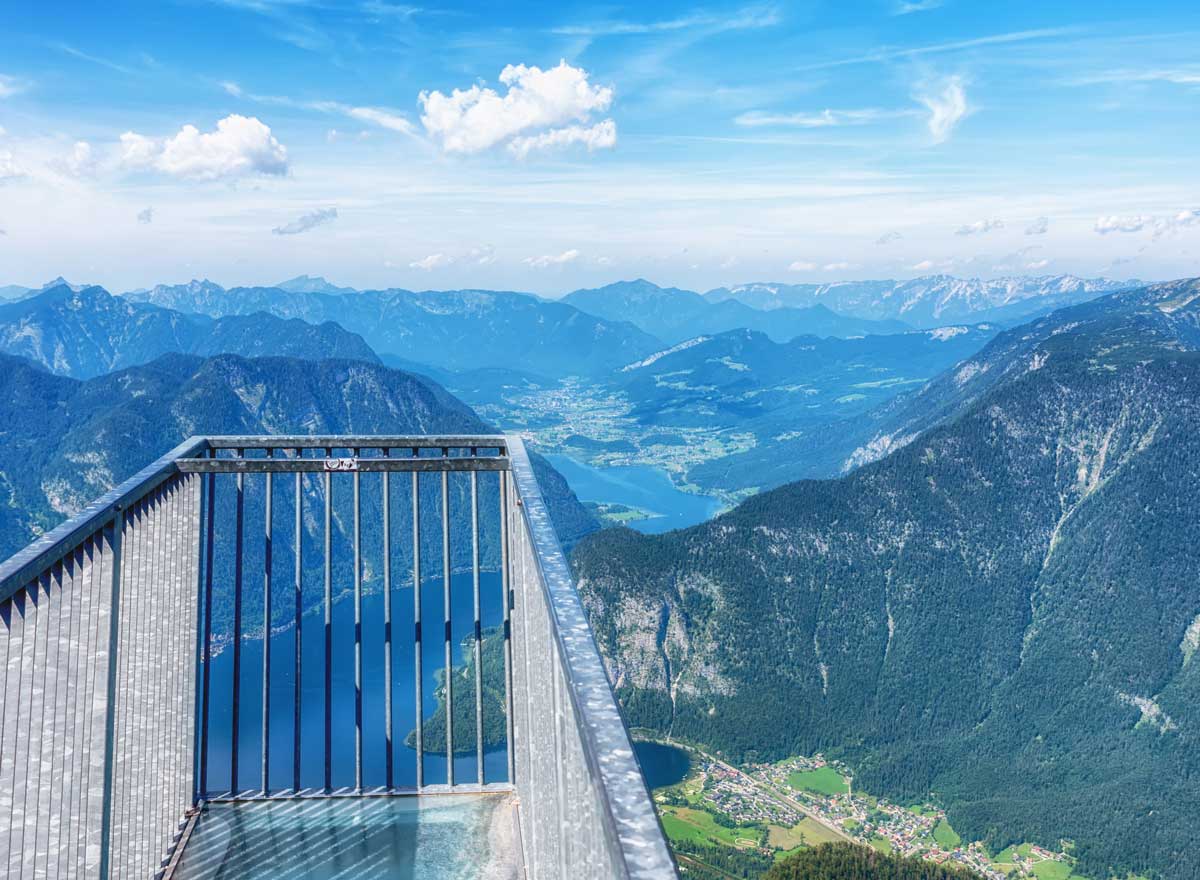 view from 5 Fingers platform, Austria