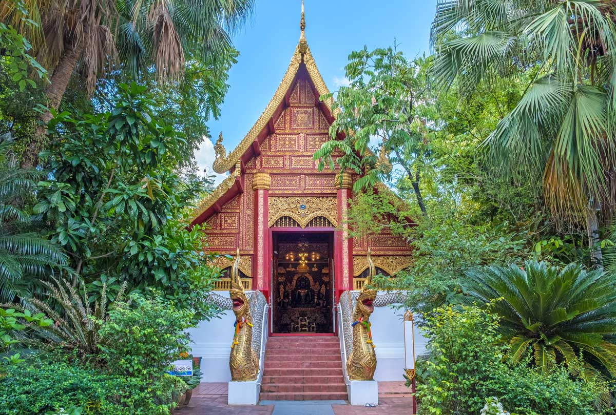 Wat Phra Kaew temple chiang rai