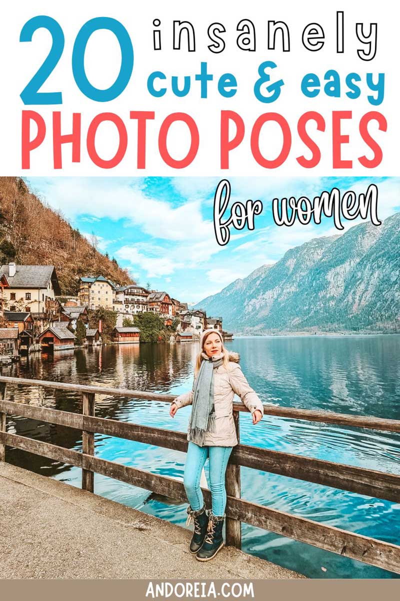 Photography poses for women (Pin)