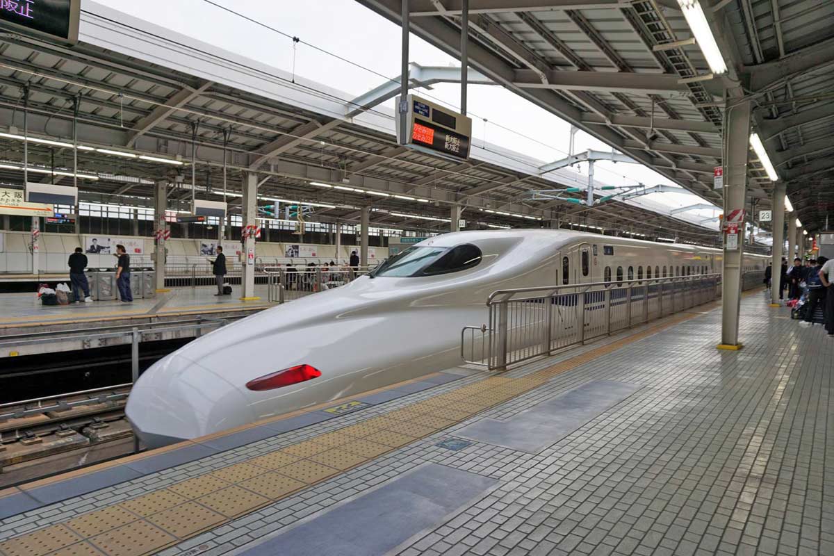 Shinkansen (Bullet Train) in Japan