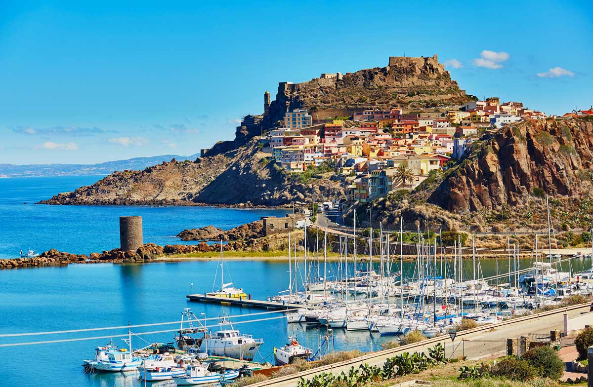 Best coast towns in italy: Castelsardo Italy