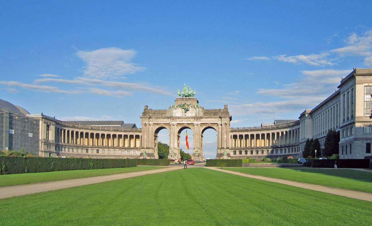 Cinquantenaire Park in Brussels