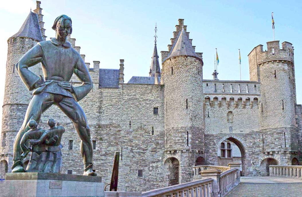 Het Steen castle in Antwerp