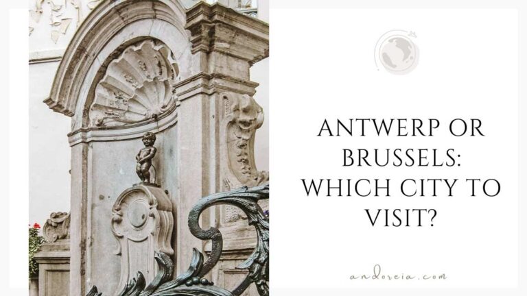 Should you visit Brussels, the capital of Belgium or Antwerp?