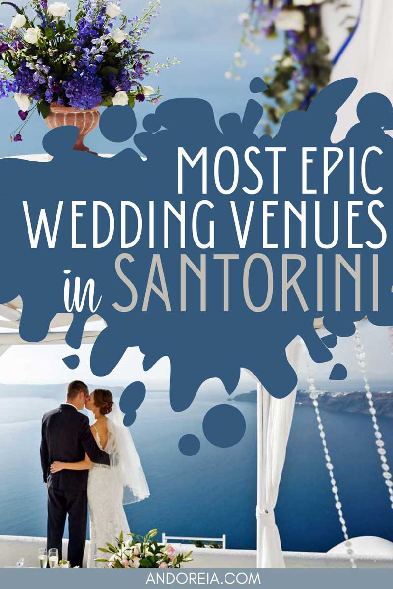 destination wedding: where to get married in Santorini Greece