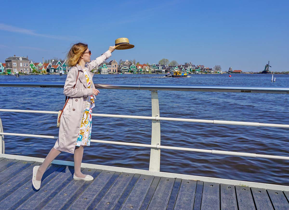 Zaanse Schans day trip from Amsterdam: Canal panorama