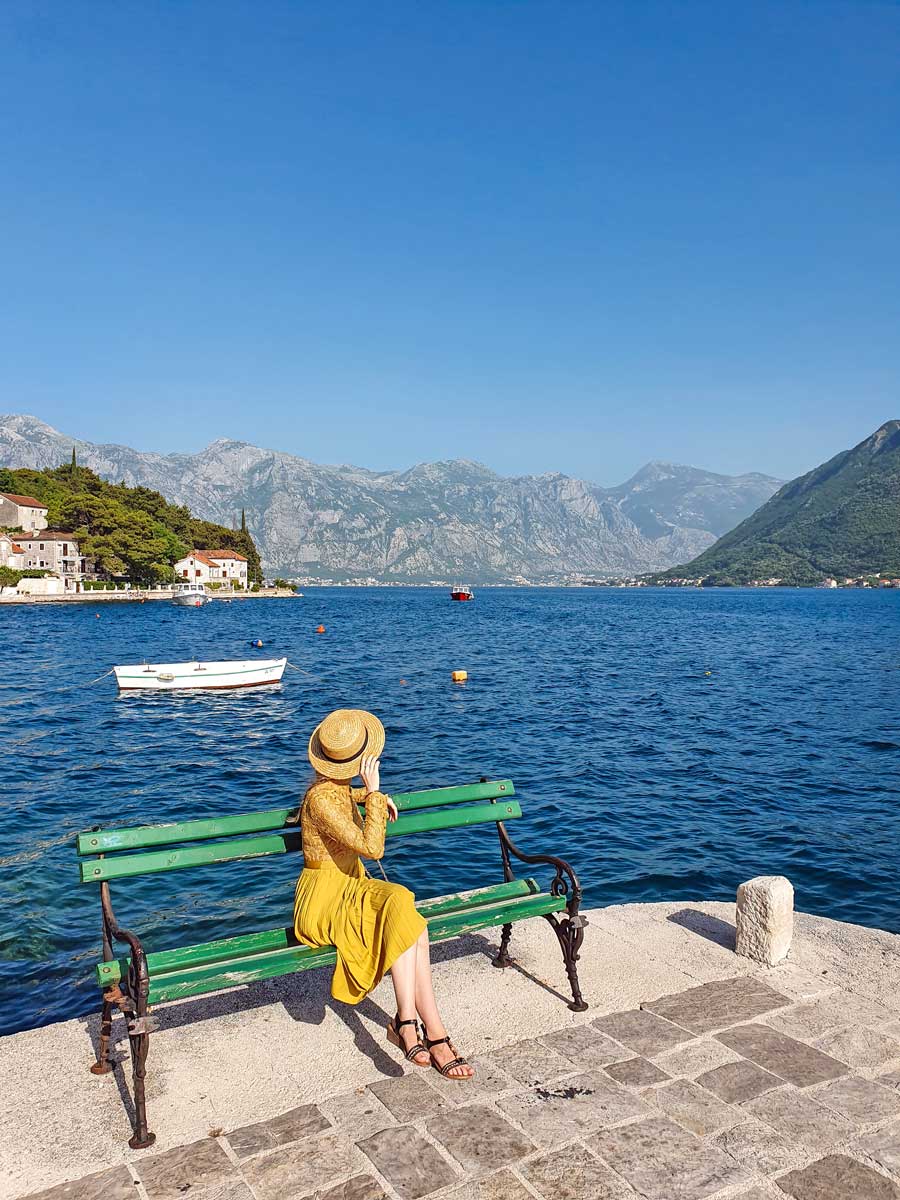 croatia, bosnia and montenegro itinerary: perast