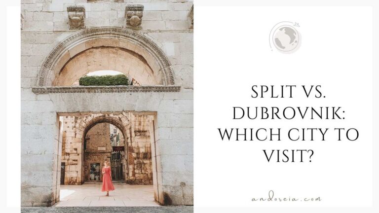 Split versus Dubrovnik: Which city to visit